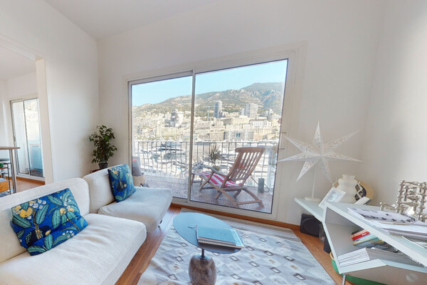 3-room apartment with cellar – Quai Antoine Ier – View of Port Hercules and Monte-Carlo UNDER OFFER