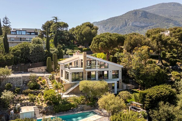 Villa architetto in vendita La Toracca Roquebrune mare