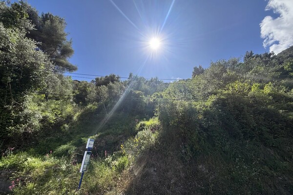 Exclusivité - Rare Terrain de 7798 m2 - Sainte-Agnès - Vue mer