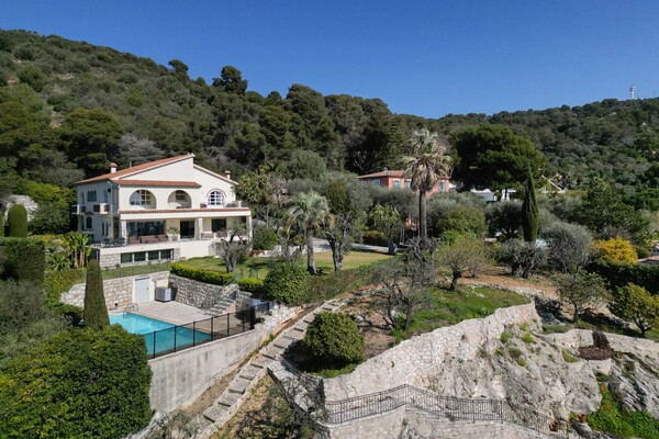 Villa con vista mare e su Saint Jean Cap Ferrat