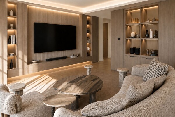 Riviera Palace: Fully renovated 3-room apartment with Casino and Sea view