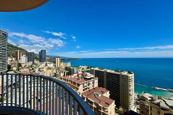 Sublime appartement rénové vue mer