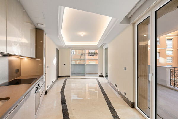 Exclusivité Vente 2 pièces neuf avec balcon et parking Villa Ninetta Moneghetti Monaco