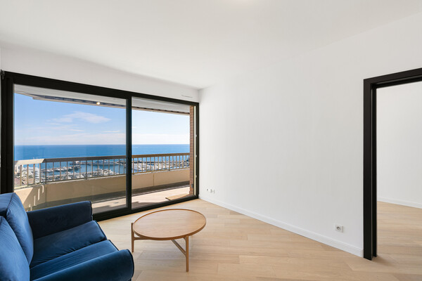 Sale renovated 3 rooms extraordinary view Monaco