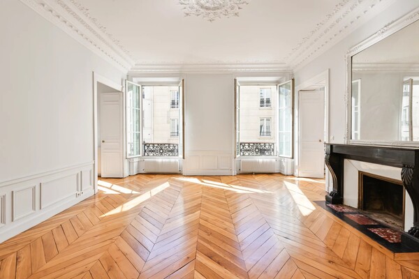 Rare Parisian apartment