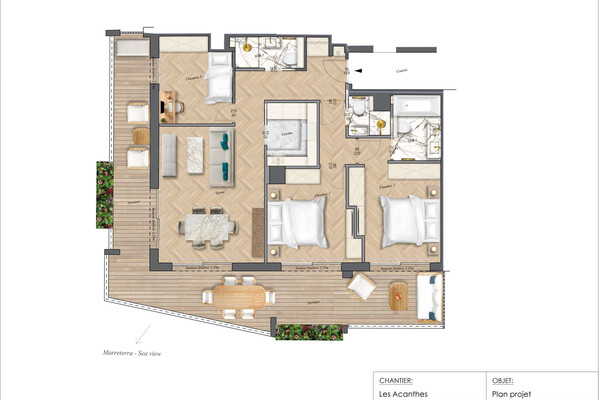 The Acanthes - 4 Rooms