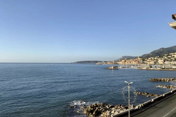 MENTON GARAVAN - Vue Mer, 4 pièces avec garage
