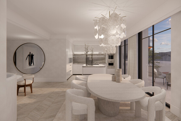 Duplex lussuosamente ristrutturato – Residenza Ambassador, Boulevard des Moulins