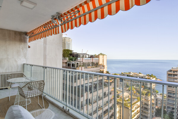 La Rousse - Appartement vue mer panoramique de 2 pièces