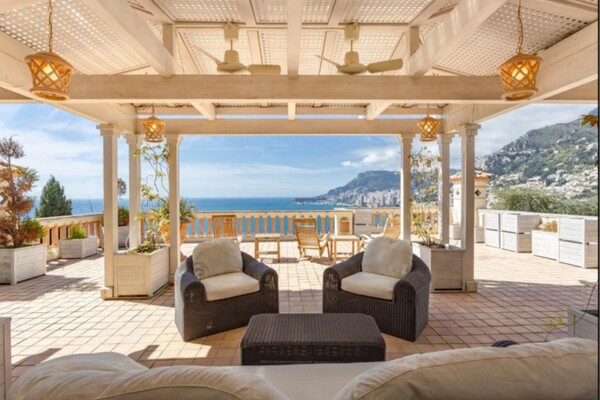 Roquebrune Cap Martin - Monaco view