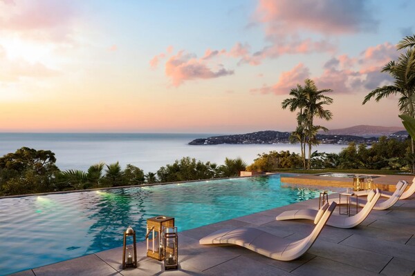 Cap D'Ail - Penthouse with Roof Terrace - Private Pool and Sea V