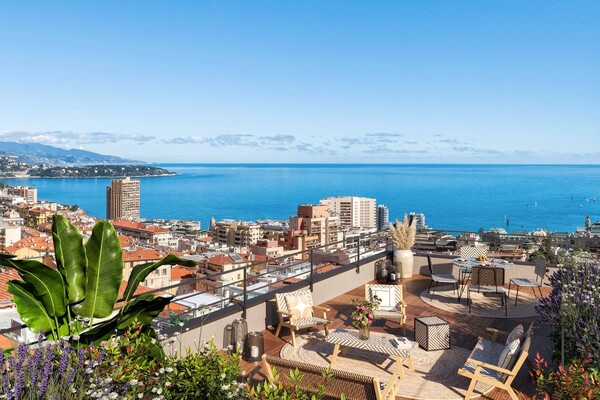 Beausoleil - T5 apartment in a new residence