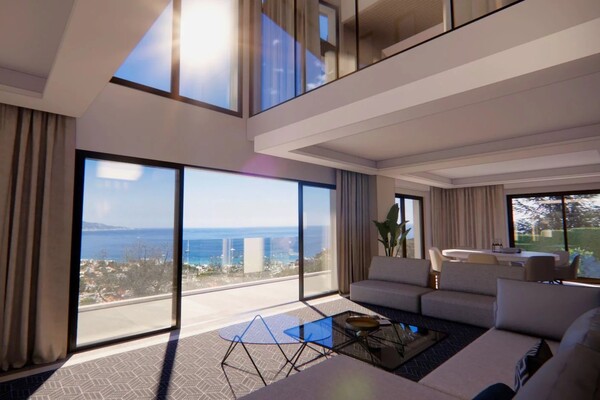 Roquebrune Cap Martin - Villa dans quartier Résidentiel