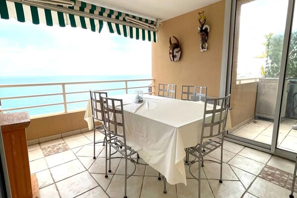 Roquebrune Cap Martin - Saint Roman - 2 Camere rialzato giardino