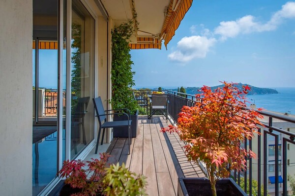 Villefranche-sur-Mer - Superb 3 Room Apartment - Panoramic Sea View