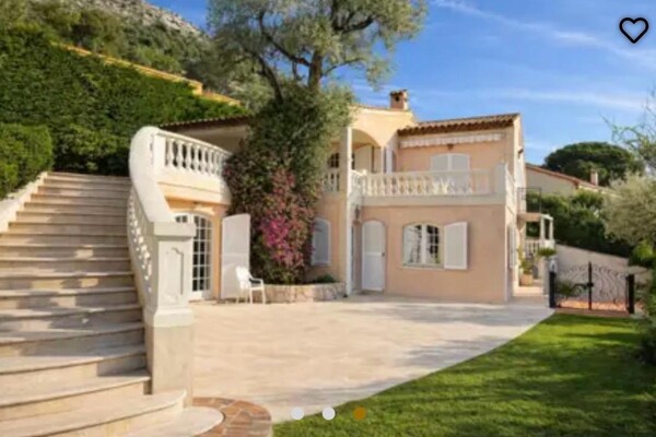 Villa in Cap d'Ail a few minutes from Monaco