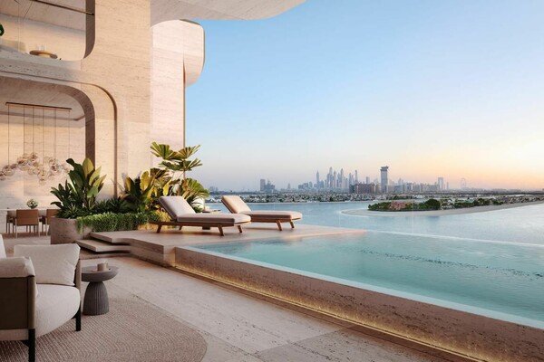 DUBAI PALM JUMEIRAH  ALBA RESIDENCES MEUBLE