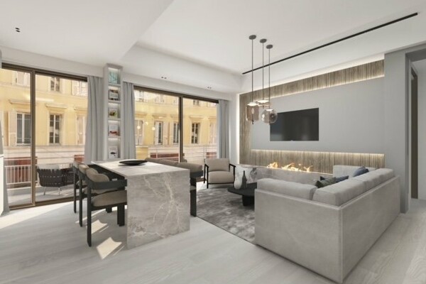 PORT OF MONACO - RENOVATED - 2 BEDROOMS- LE PETREL