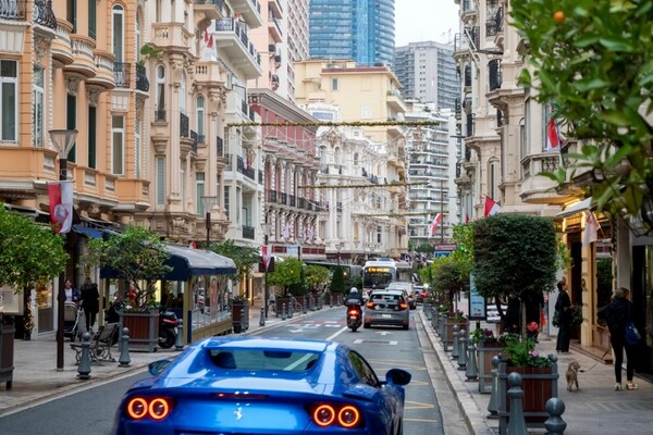 Mur local commercial, Monte-Carlo – Boulevard des Moulins