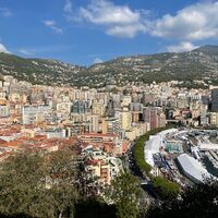 Vista spettacolare e unica di Monaco