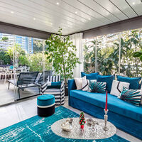 Azur Eden: Rooftop Duplex 3 Bedroom Apartment Fully Refurbished