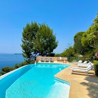 3 PIECES AVEC GRANDE TERRASSE VUE MER / CAP D'AIL