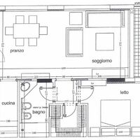 Monaco / Donatello / Mixed use 1 bedroom apartment